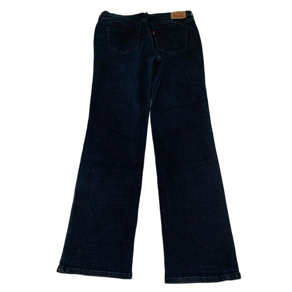 Levi's 505 Straight Jeans Women's Size W30L32 Blue Mid Rise Stretch Denim - Picture 2 of 8